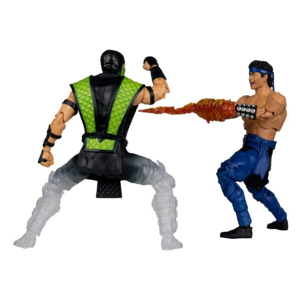 Mortal Kombat Akció Figura 2-Pack Liu Kang vs. Reptile (Klassics) 18 cm Mortal Kombat Akció Figura 2-Pack Liu Kang vs. Reptile (Klassics) 18 cm