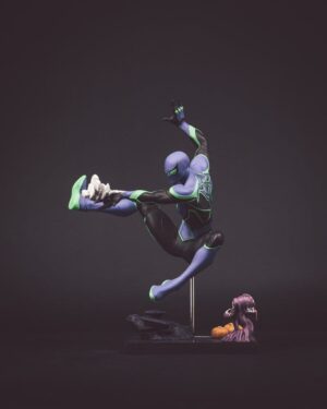 Marvel Rivals Collection Gamerverse 1/6 Akció Figura Spider-Man (Platinum Edition) 26 cm