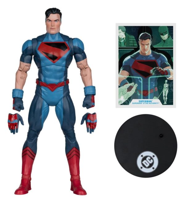 Superman & The Authority DC Multiverse Akció Figura Superman 18 cm