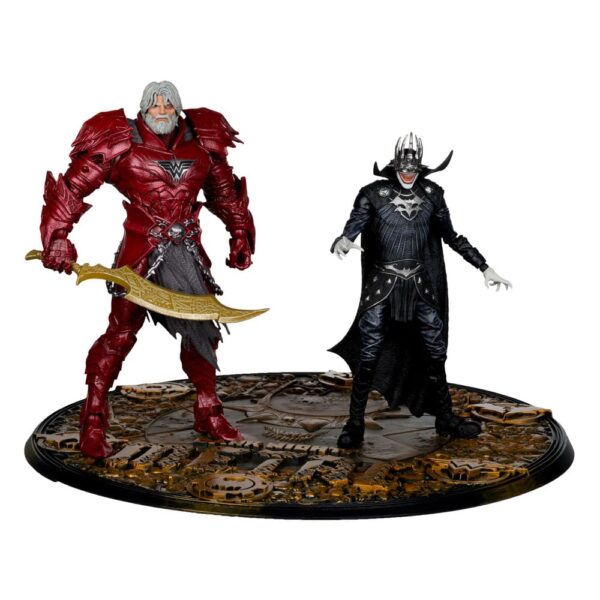DC Multiverse McFarlane Collector Edition Akció Figura 2-Pack #04 Batman who laughs (Knight Armor) & Merciless (Dark Multiverse) 18 cm DC Multiverse McFarlane Collector Edition Akció Figura 2-Pack #04 Batman who laughs (Knight Armor) & Merciless (Dark Multiverse) 18 cm