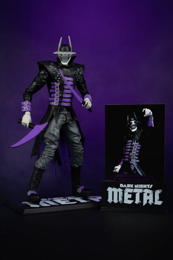 DC Multiverse Akció Figura The Batman Who Laughs (B&W with accent) (Gold Label) 18 cm DC Multiverse Akció Figura The Batman Who Laughs (B&W with accent) (Gold Label) 18 cm