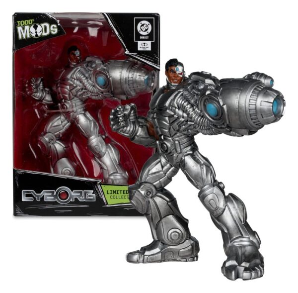 DC Direct Collector Vinyl Szobor Cyborg 12 cm