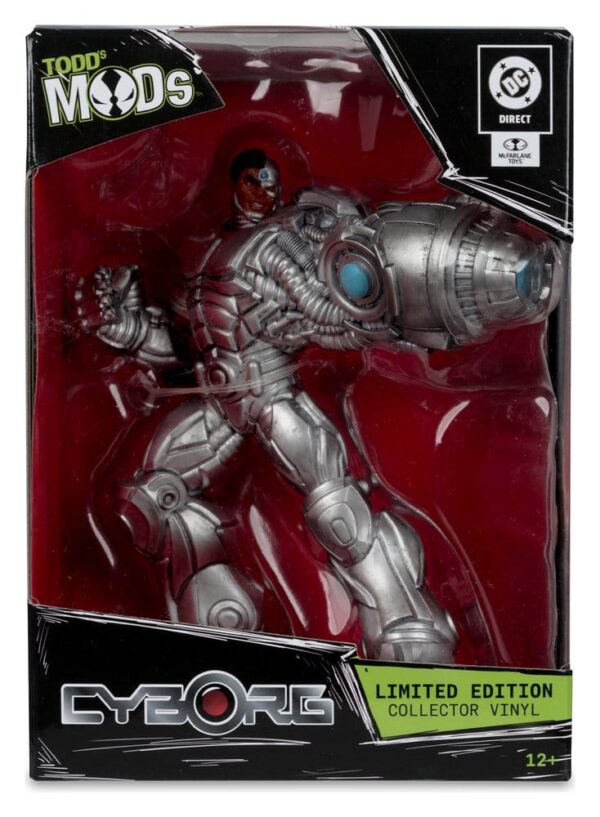 DC Direct Collector Vinyl Szobor Cyborg 12 cm
