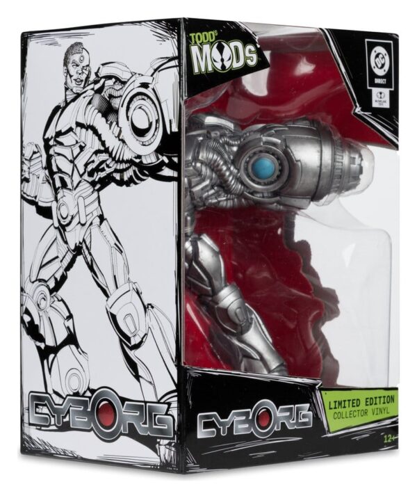 DC Direct Collector Vinyl Szobor Cyborg 12 cm