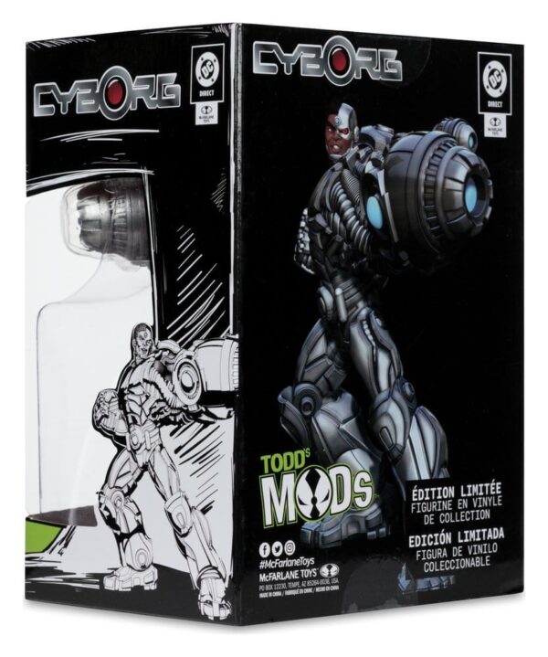 DC Direct Collector Vinyl Szobor Cyborg 12 cm