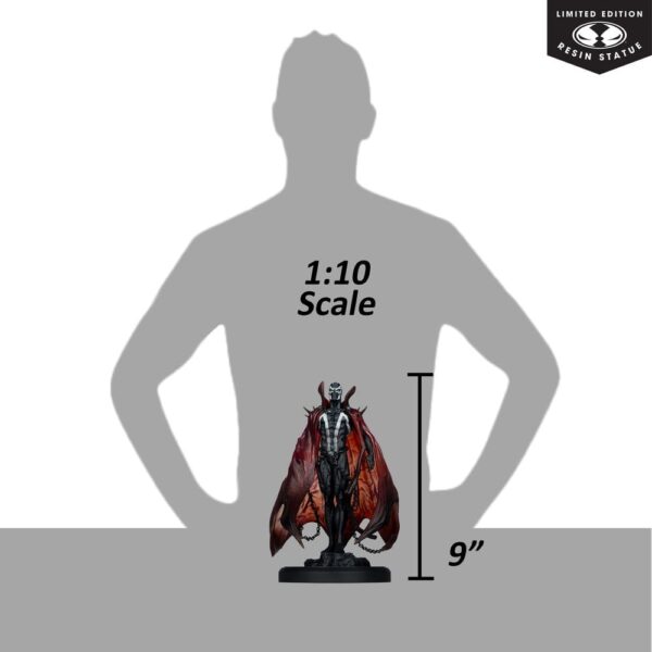 Spawn Black White & Red All Over Szobor 1/10 Spawn by Pupeteer Lee 23 cm