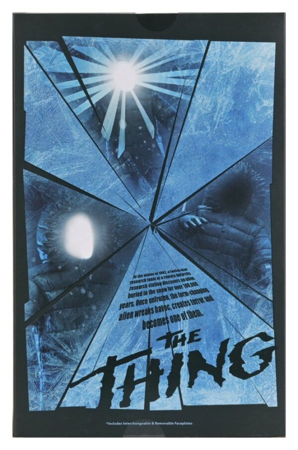 The Thing Clothed Akció Figura The Thing Poster Series 18 cm