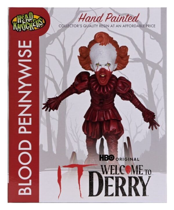 It: Welcome To Derry Head Knocker Blood Pennywise 19 cm