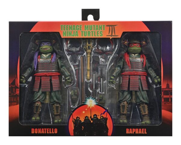 Teenage Mutant Ninja Turtles III Akció Figura 2-Pack Donatello & Raphael 18 cm Teenage Mutant Ninja Turtles III Akció Figura 2-Pack Donatello & Raphael 18 cm