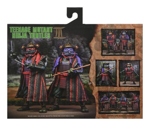 Teenage Mutant Ninja Turtles III Akció Figura 2-Pack Donatello & Raphael 18 cm Teenage Mutant Ninja Turtles III Akció Figura 2-Pack Donatello & Raphael 18 cm