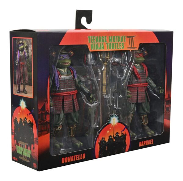Teenage Mutant Ninja Turtles III Akció Figura 2-Pack Donatello & Raphael 18 cm Teenage Mutant Ninja Turtles III Akció Figura 2-Pack Donatello & Raphael 18 cm