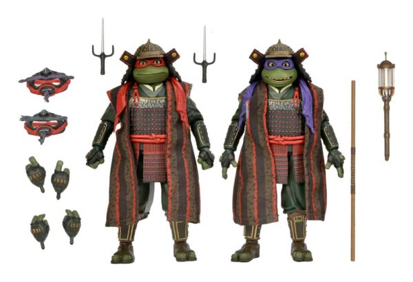Teenage Mutant Ninja Turtles III Akció Figura 2-Pack Donatello & Raphael 18 cm Teenage Mutant Ninja Turtles III Akció Figura 2-Pack Donatello & Raphael 18 cm