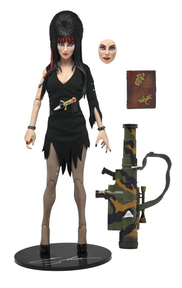 Elvira: Mistress of the Dark Clothed Akció Figura Commando Elvira 20 cm