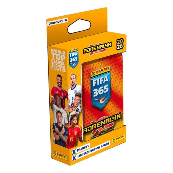 FIFA 365 Adrenalyn XL 2026 Trading Cards Pocket Tin
