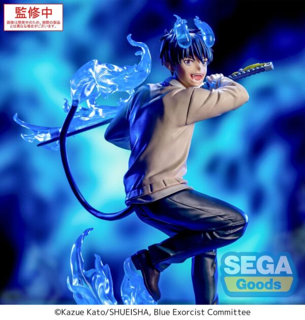 Blue Exorcist Shimane Illuminati Saga Xross Link PVC Szobor Rin Okumura 18 cm