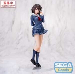 Saekano the Movie: finale Luminasta PVC Szobor Megumi Kato Uniform Ver. 22 cm