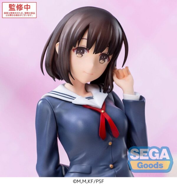 Saekano the Movie: finale Luminasta PVC Szobor Megumi Kato Uniform Ver. 22 cm
