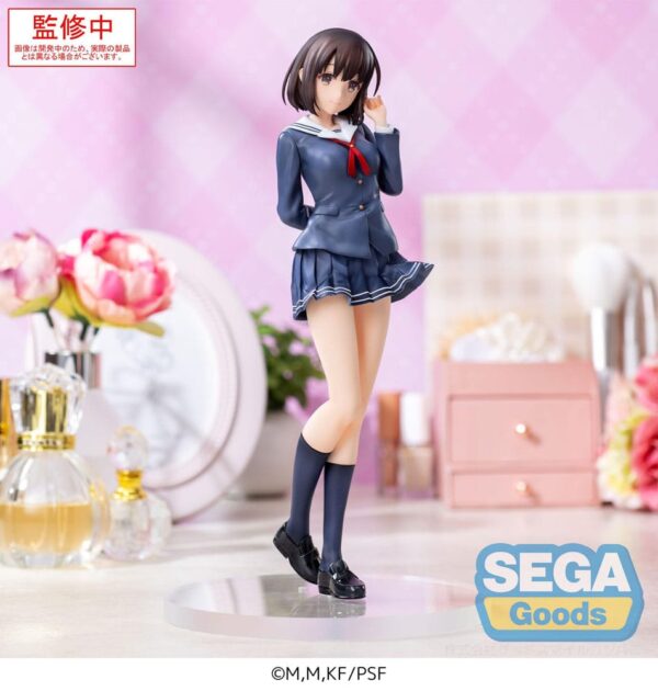 Saekano the Movie: finale Luminasta PVC Szobor Megumi Kato Uniform Ver. 22 cm