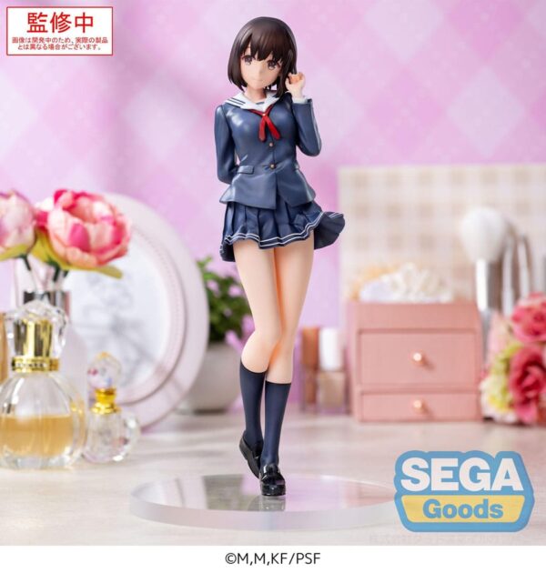 Saekano the Movie: finale Luminasta PVC Szobor Megumi Kato Uniform Ver. 22 cm