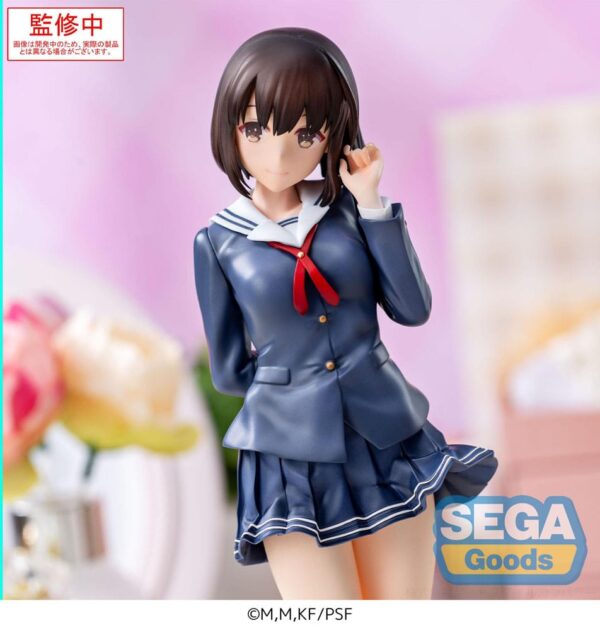 Saekano the Movie: finale Luminasta PVC Szobor Megumi Kato Uniform Ver. 22 cm