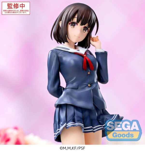 Saekano the Movie: finale Luminasta PVC Szobor Megumi Kato Uniform Ver. 22 cm