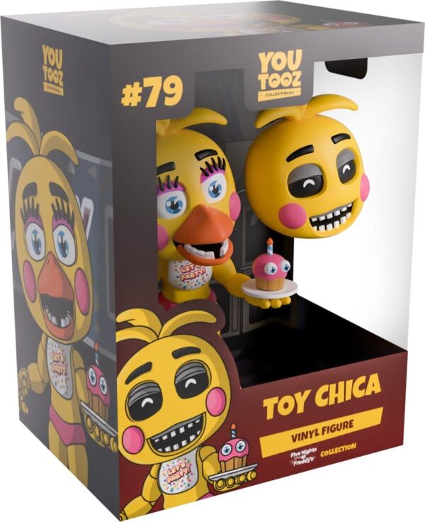 Five Nights at Freddy's Vinyl Figura Toy Chica12 cm Five Nights at Freddy's Vinyl Figura Toy Chica12 cm