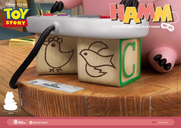 Toy Story Master Craft Szobor Hamm 28 cm Toy Story Master Craft Szobor Hamm 28 cm