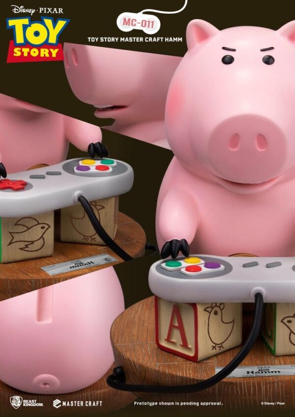 Toy Story Master Craft Szobor Hamm 28 cm Toy Story Master Craft Szobor Hamm 28 cm