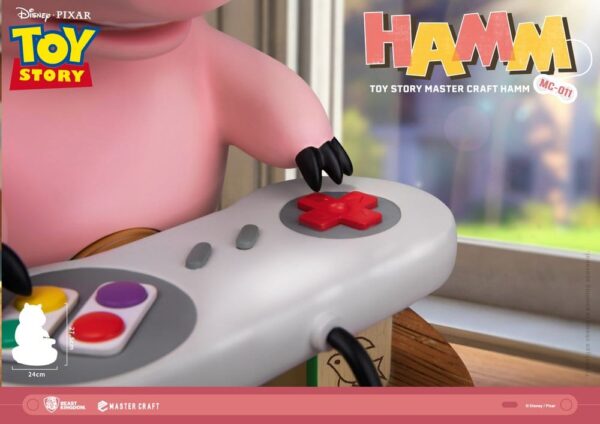 Toy Story Master Craft Szobor Hamm 28 cm Toy Story Master Craft Szobor Hamm 28 cm