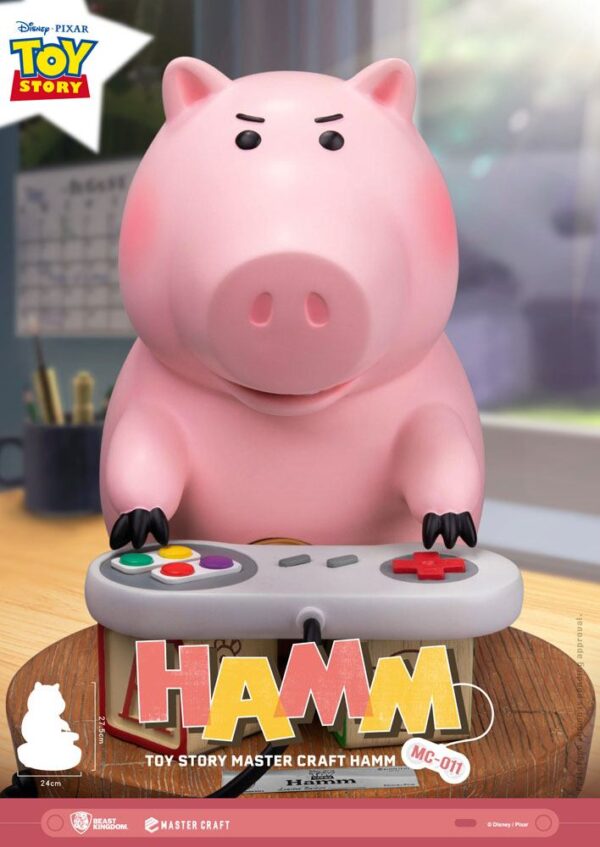 Toy Story Master Craft Szobor Hamm 28 cm Toy Story Master Craft Szobor Hamm 28 cm