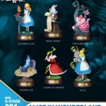 Alice in Wonderland Mini Diorama Stage Szobors 6-pack 10 cm
