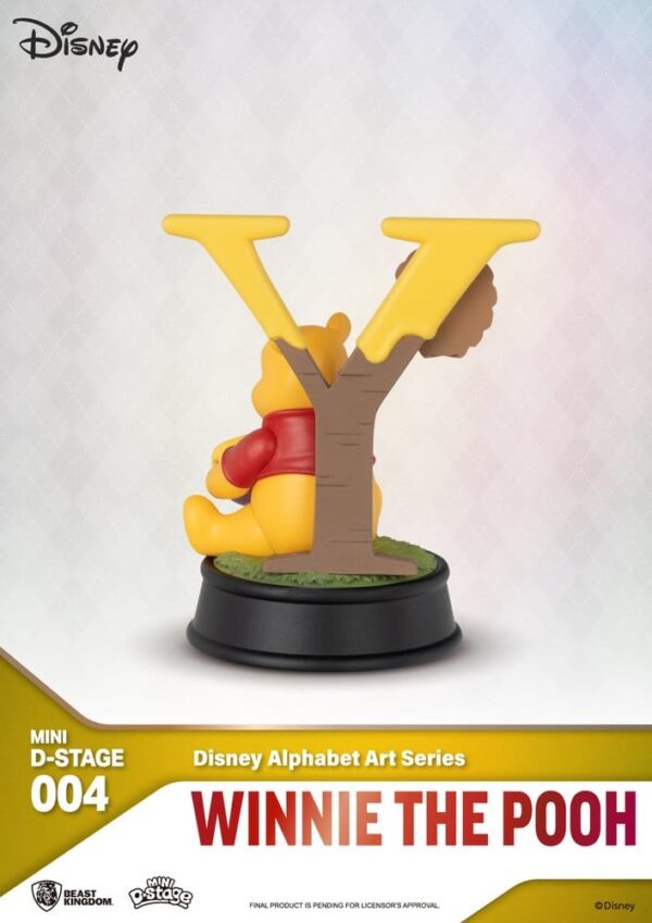 Disney Mini Diorama Stage Szobors 6-pack Alphabet Art 10 cm