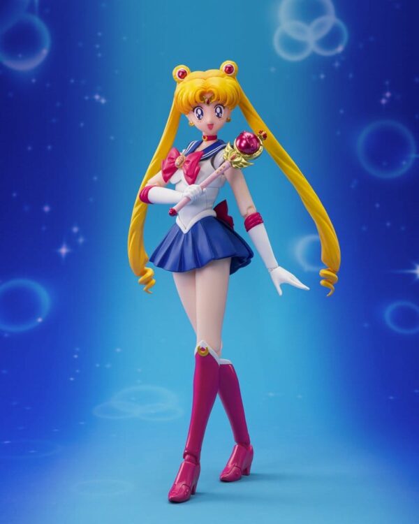 Sailor Moon S.H. Figuarts Akció Figura Sailor Moon -Crystal Star Compact Edition- 14 cm