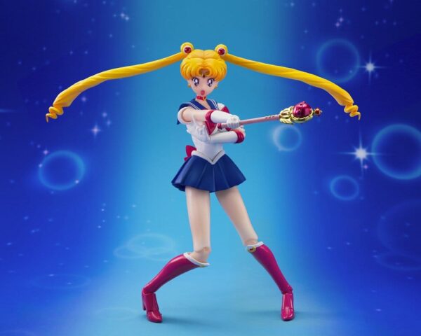 Sailor Moon S.H. Figuarts Akció Figura Sailor Moon -Crystal Star Compact Edition- 14 cm