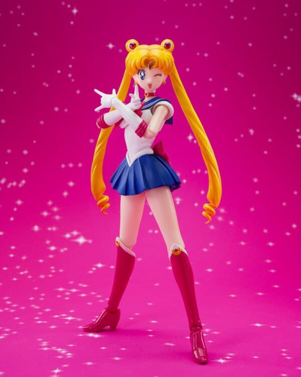 Sailor Moon S.H. Figuarts Akció Figura Sailor Moon -Crystal Star Compact Edition- 14 cm