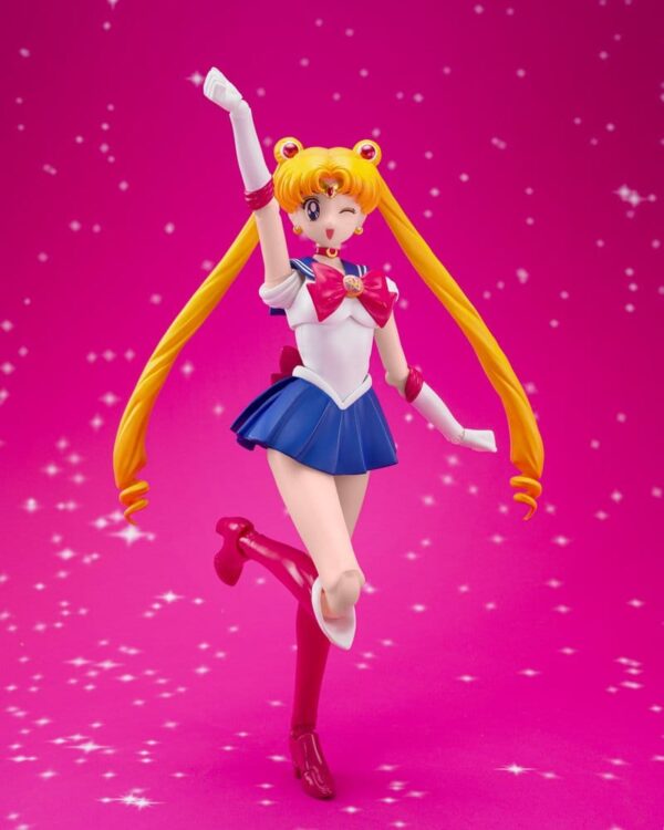 Sailor Moon S.H. Figuarts Akció Figura Sailor Moon -Crystal Star Compact Edition- 14 cm