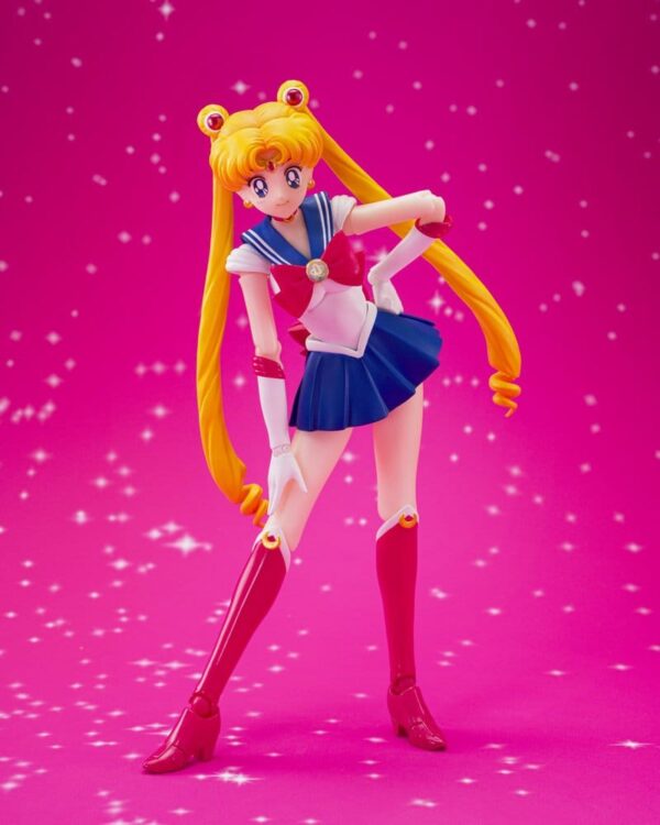 Sailor Moon S.H. Figuarts Akció Figura Sailor Moon -Crystal Star Compact Edition- 14 cm
