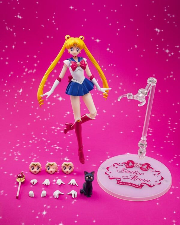 Sailor Moon S.H. Figuarts Akció Figura Sailor Moon -Crystal Star Compact Edition- 14 cm