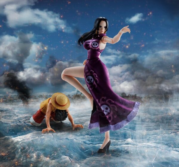 One Piece S.H.Figuarts Akció Figura Boa Hancock -Marineford- 16 cm