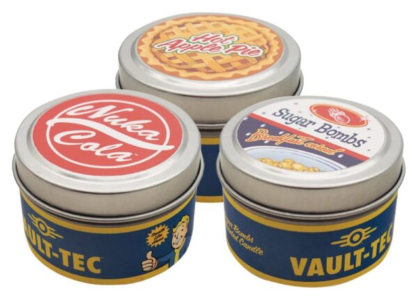 Fallout Candle 3-Pack Vault Dweller's 6 cm