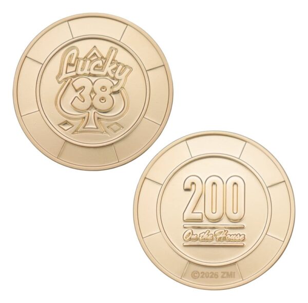 Fallout: New Vegas Replika Lucky 38 Imitation Gold Casino Set Limited Edition