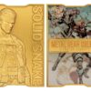 Metal Gear Solid 2 Ingot Snake 24k Gold Plated Limited Edition