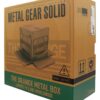 Metal Gear Solid 2 Replika Cardboard Box Antique Gold Metal Gear Solid 2 Replika Cardboard Box Antique Gold