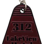 Silent Hill Kulcstartó Keyring Hotel Red Limited Edition