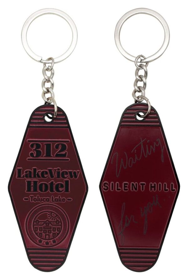 Silent Hill Kulcstartó Keyring Hotel Red Limited Edition