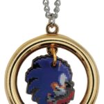 Sonic - The Hedgehog Necklace with Pendant Ring