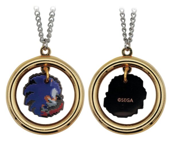 Sonic - The Hedgehog Necklace with Pendant Ring