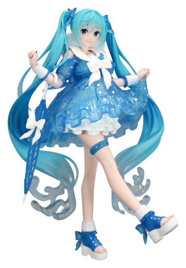 Hatsune Miku Trio-Try-iT PVC Szobor Miku Rainy Dance 19 cm