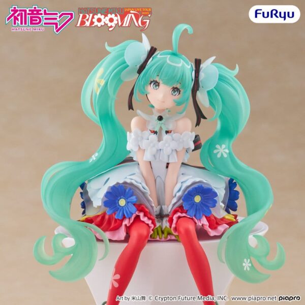 Hatsune Miku Noodle Stopper PVC Szobor Hatsune Miku Japan Live Tour 2025 Blooming 14 cm