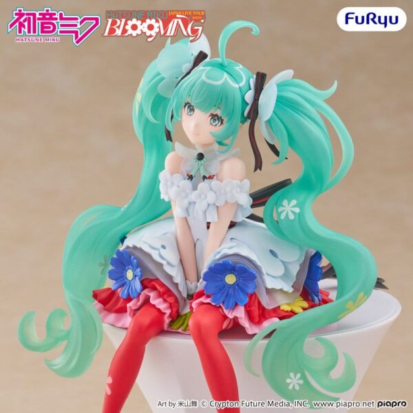 Hatsune Miku Noodle Stopper PVC Szobor Hatsune Miku Japan Live Tour 2025 Blooming 14 cm